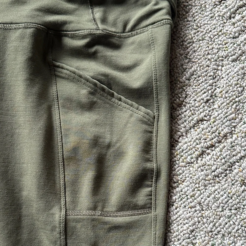 Woolx women's leggings. Merino wool. Small. Pockets! - Picture 3 of 4